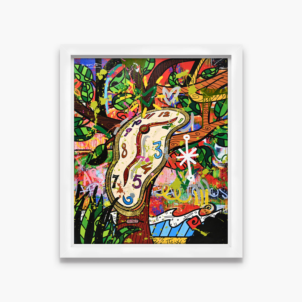 Time Is Relative - Mixed Media Original