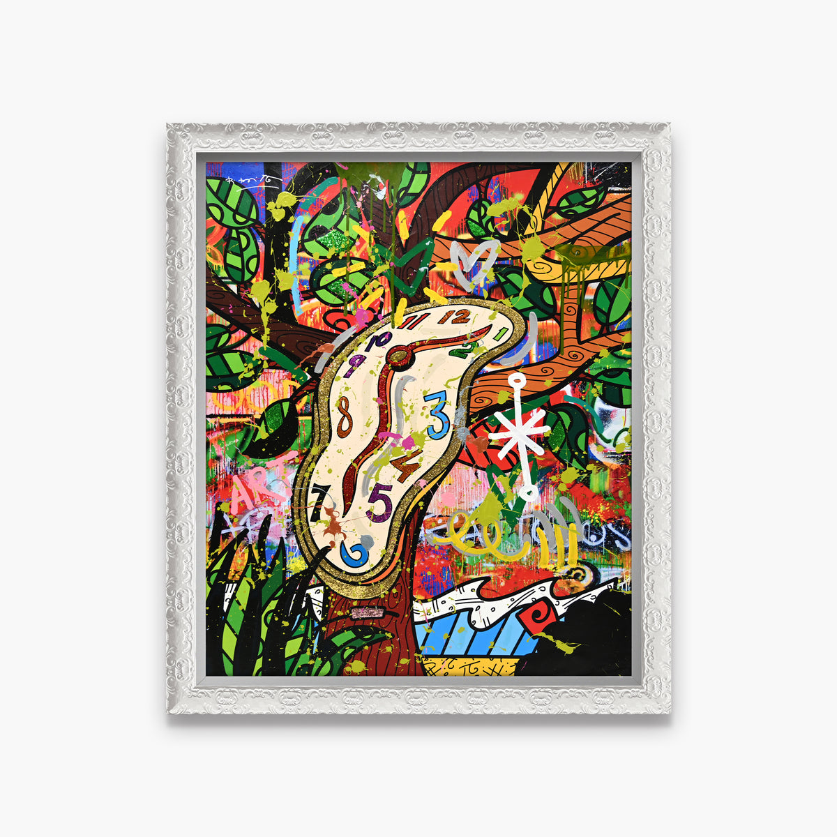 Time Is Relative - Mixed Media Original