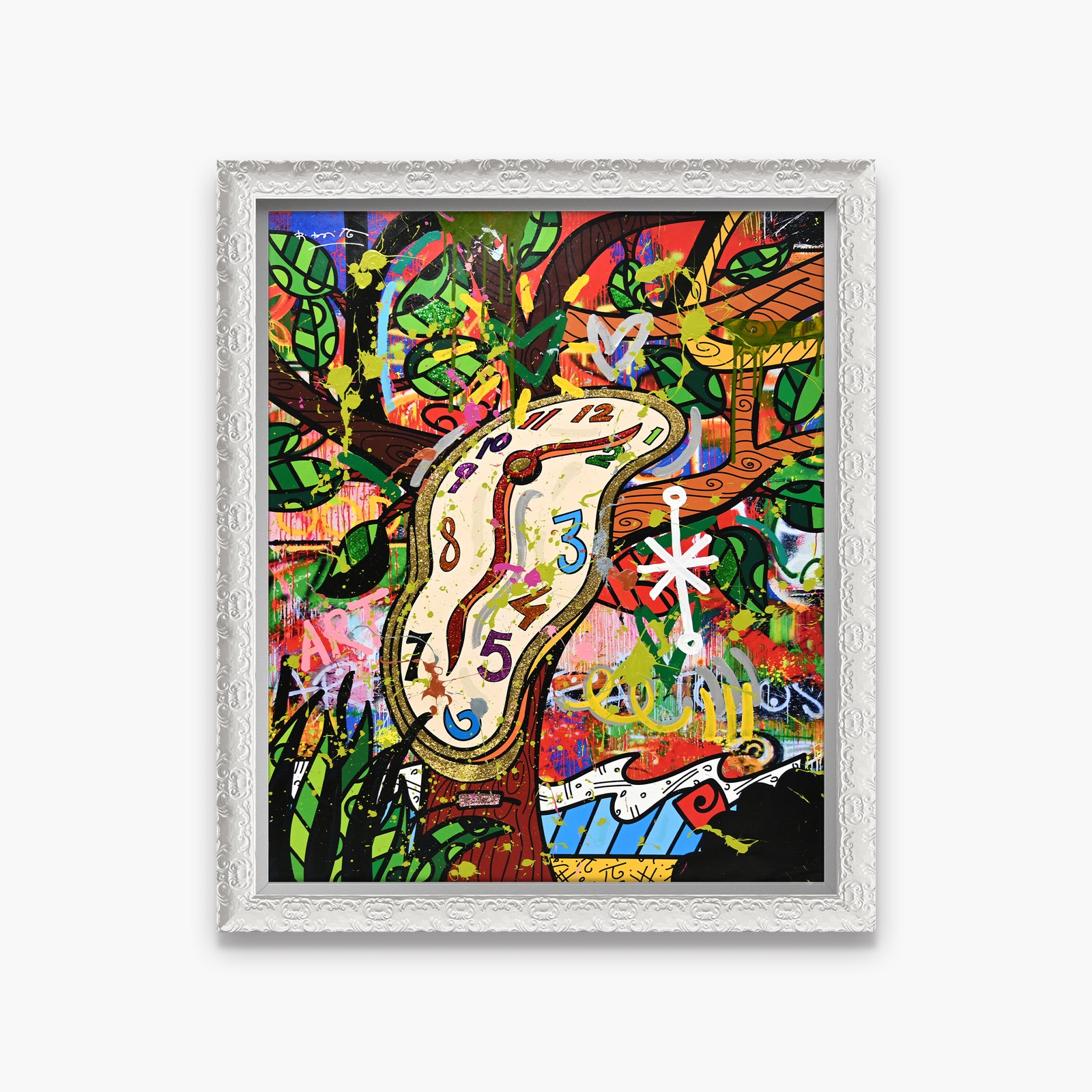 Time Is Relative - Mixed Media Original