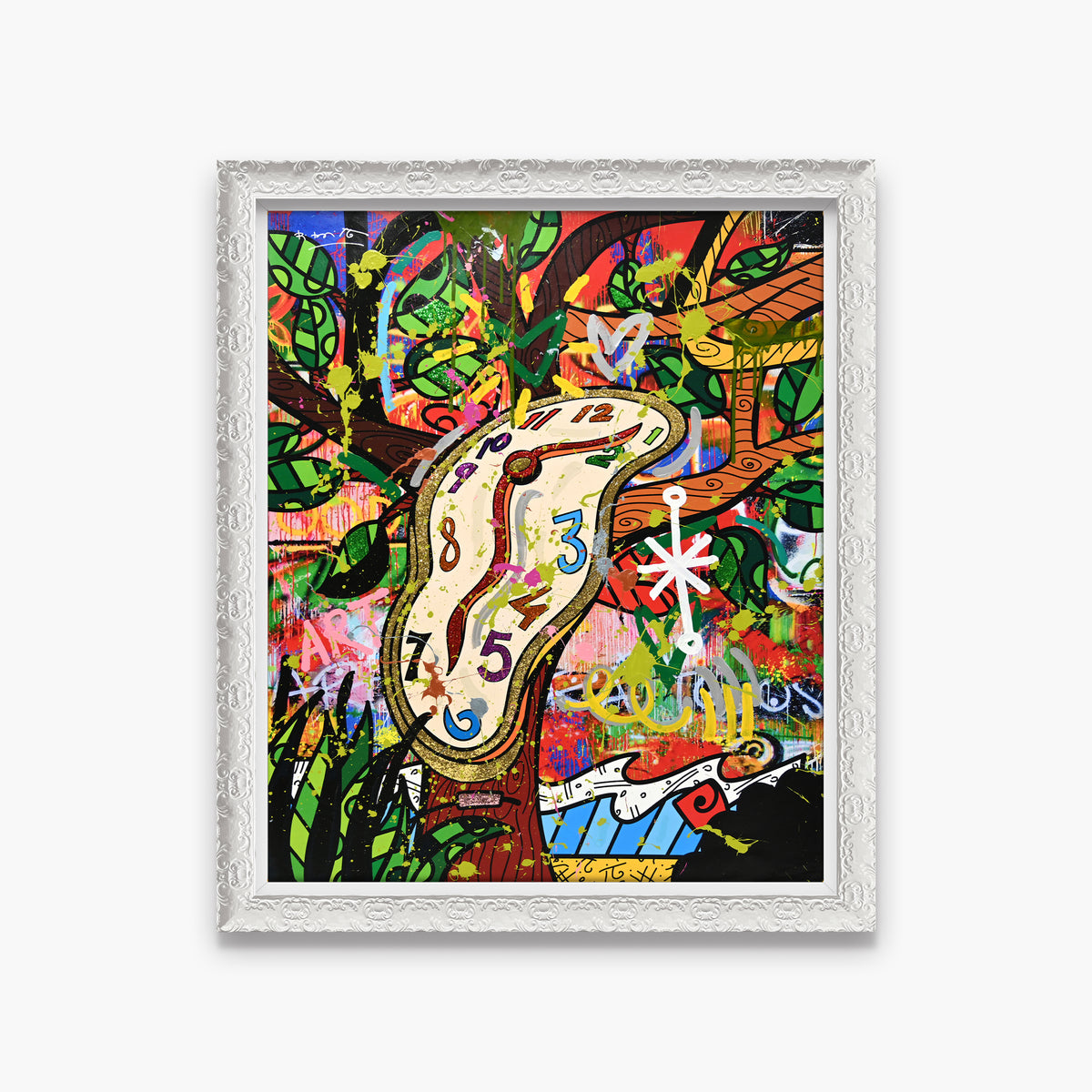 Time Is Relative - Mixed Media Original