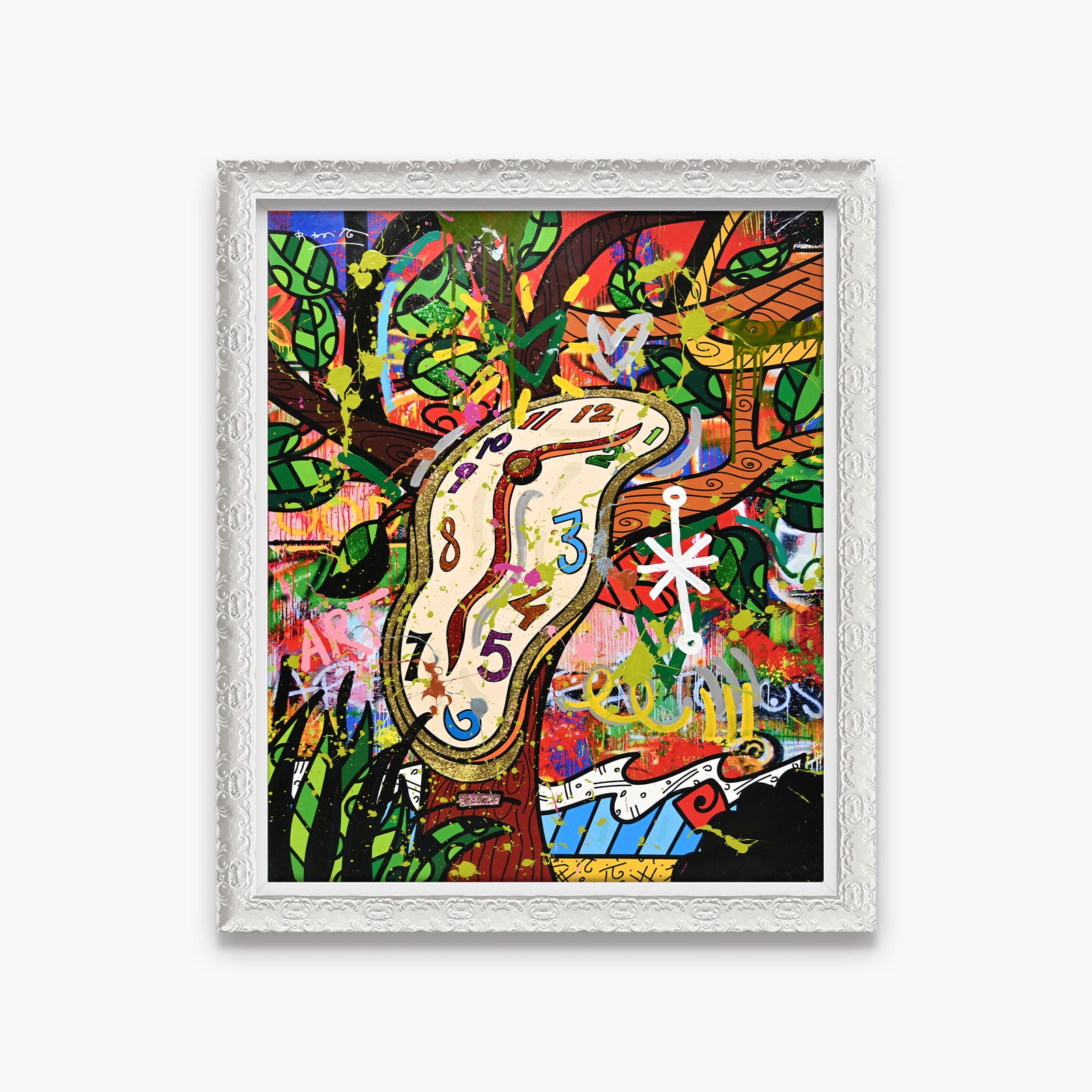 Time Is Relative - Mixed Media Original