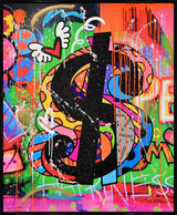 SHOW ME THE MONEY - Mixed Media Original