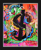 SHOW ME THE MONEY - Mixed Media Original