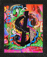 SHOW ME THE MONEY - Mixed Media Original