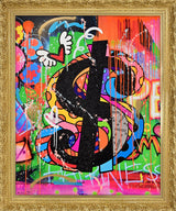 SHOW ME THE MONEY - Mixed Media Original