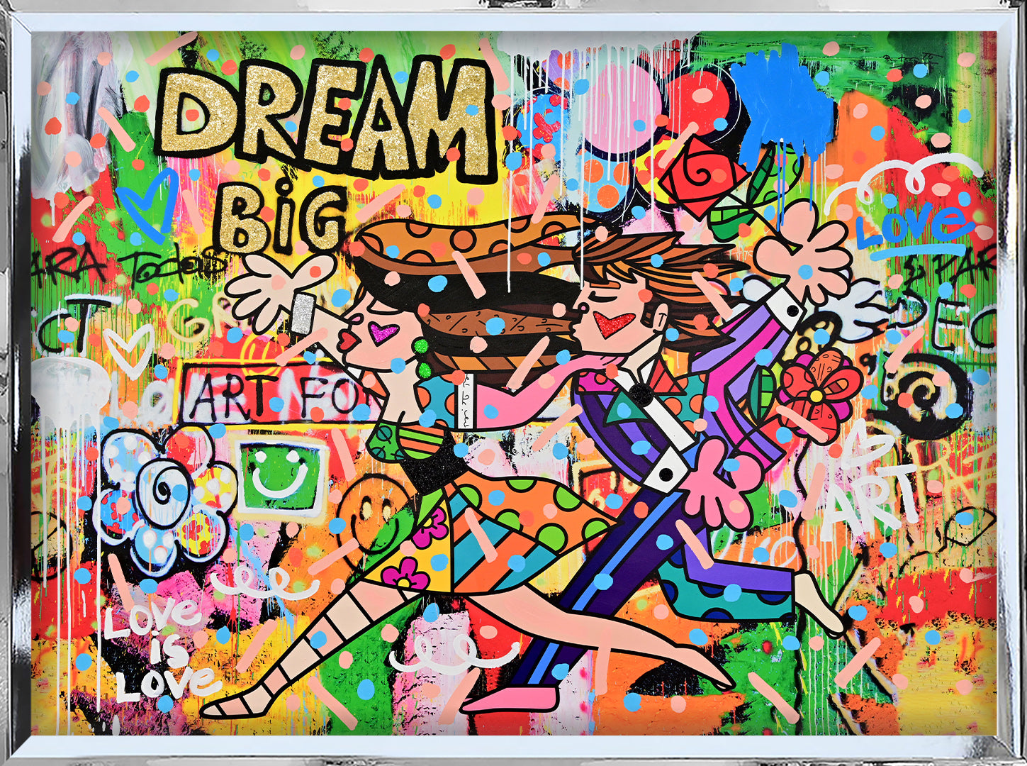 Big Dream - Mixed Media Original
