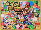 BIG DREAM - Mixed Media Original