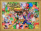 BIG DREAM - Mixed Media Original