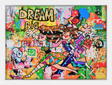 BIG DREAM - Mixed Media Original