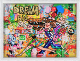 BIG DREAM - Mixed Media Original