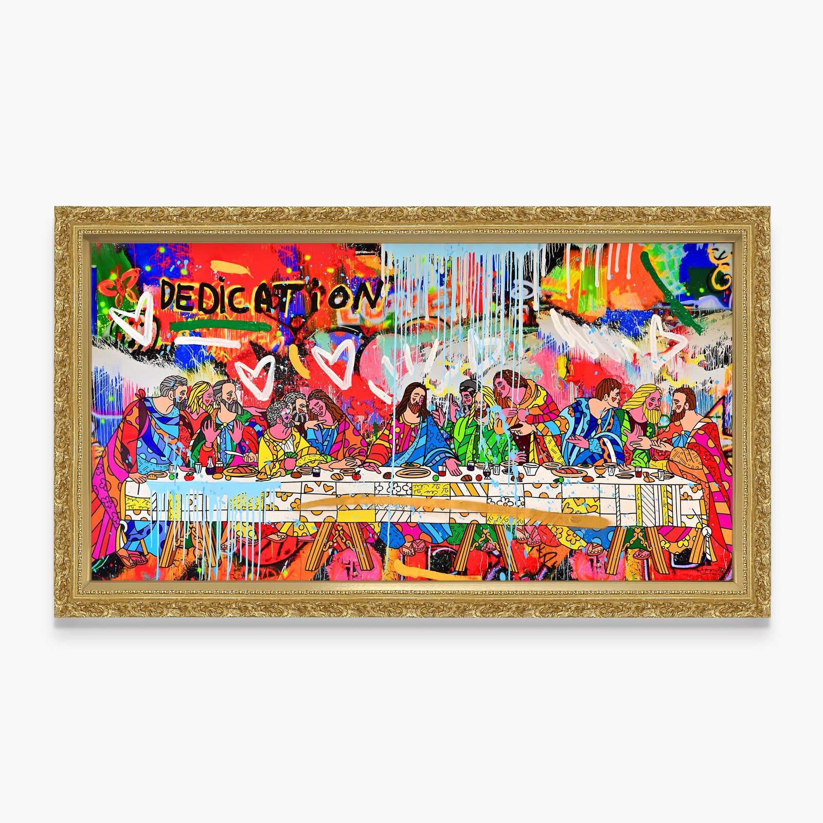 Holy Feast - Mixed Media Original