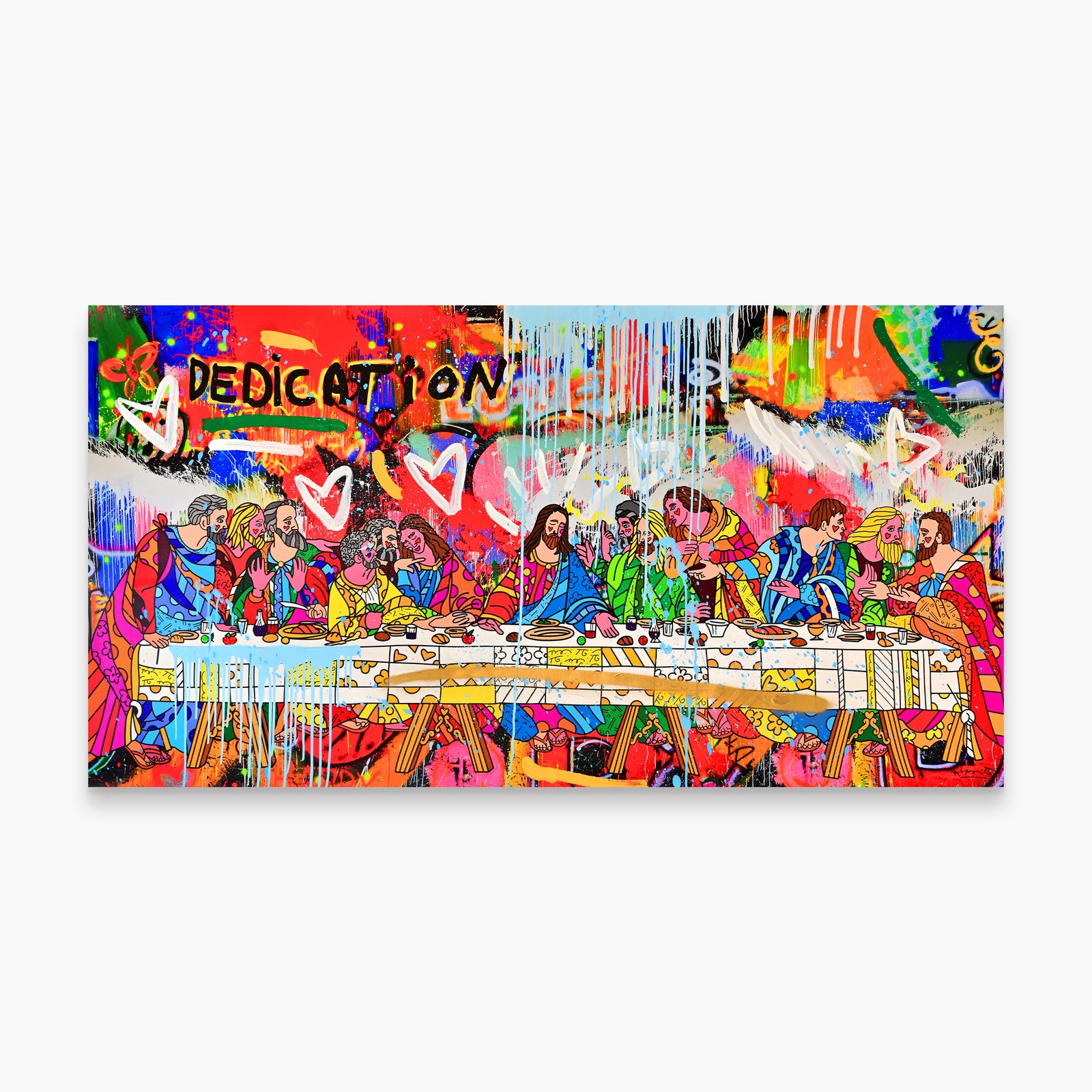 Holy Feast - Mixed Media Original