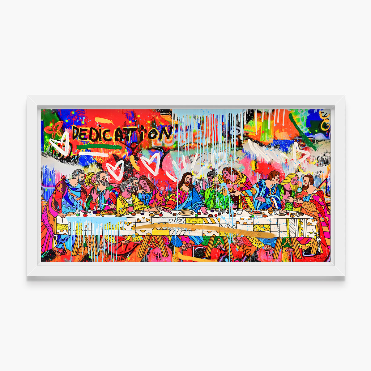 Holy Feast - Mixed Media Original