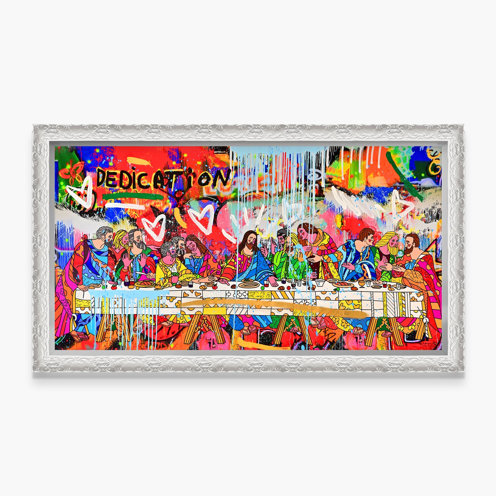 Holy Feast - Mixed Media Original