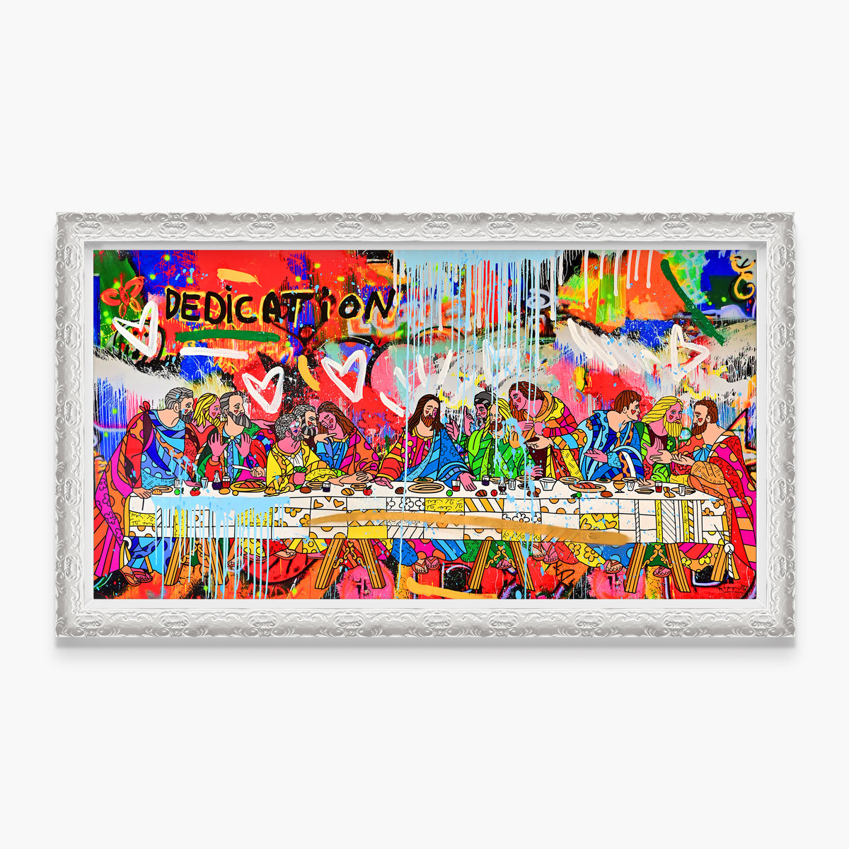 Holy Feast - Mixed Media Original