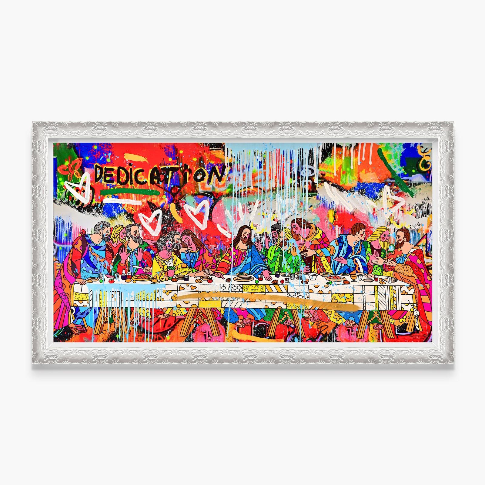 Holy Feast - Mixed Media Original