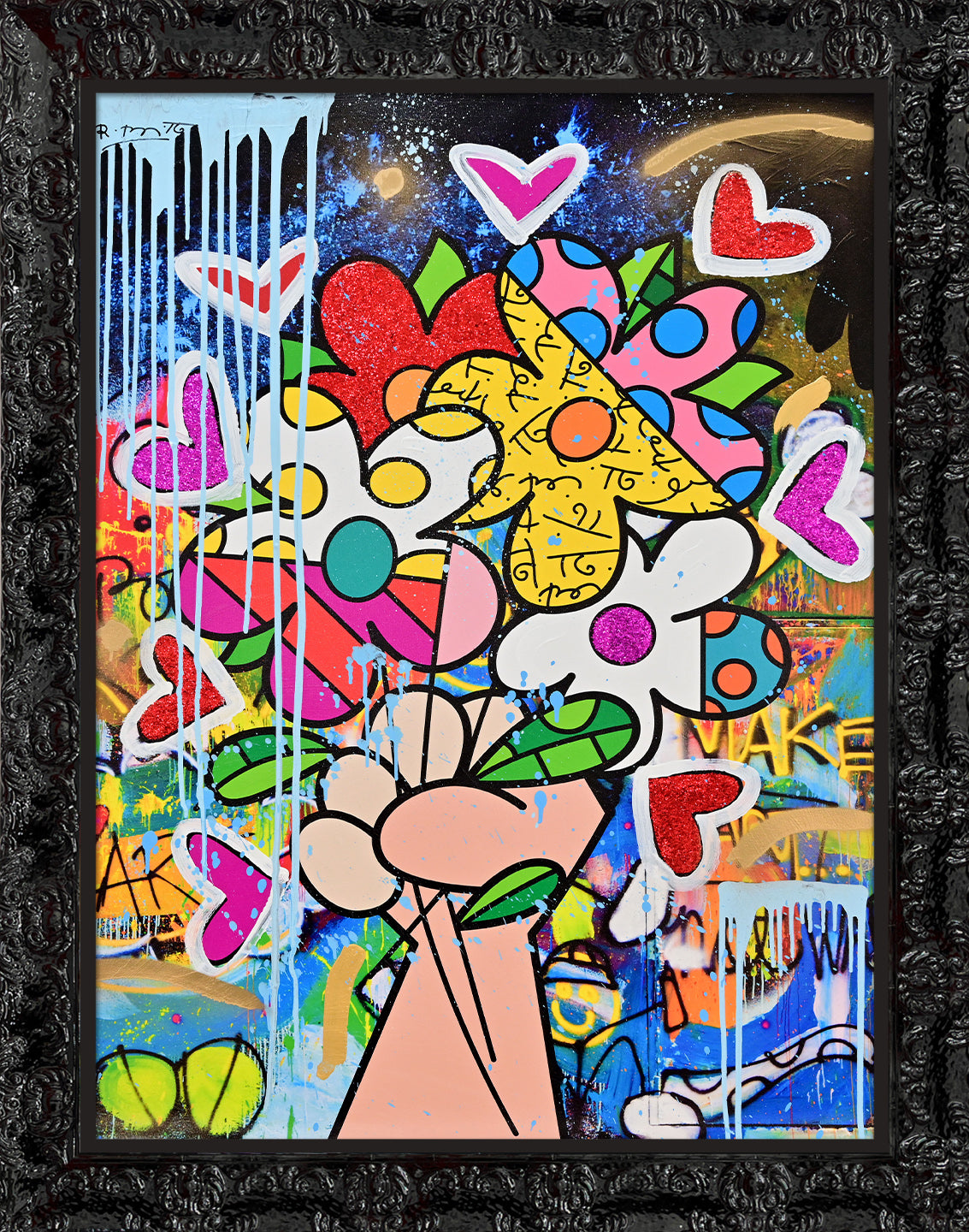 Make Art Not War - Mixed Media Original