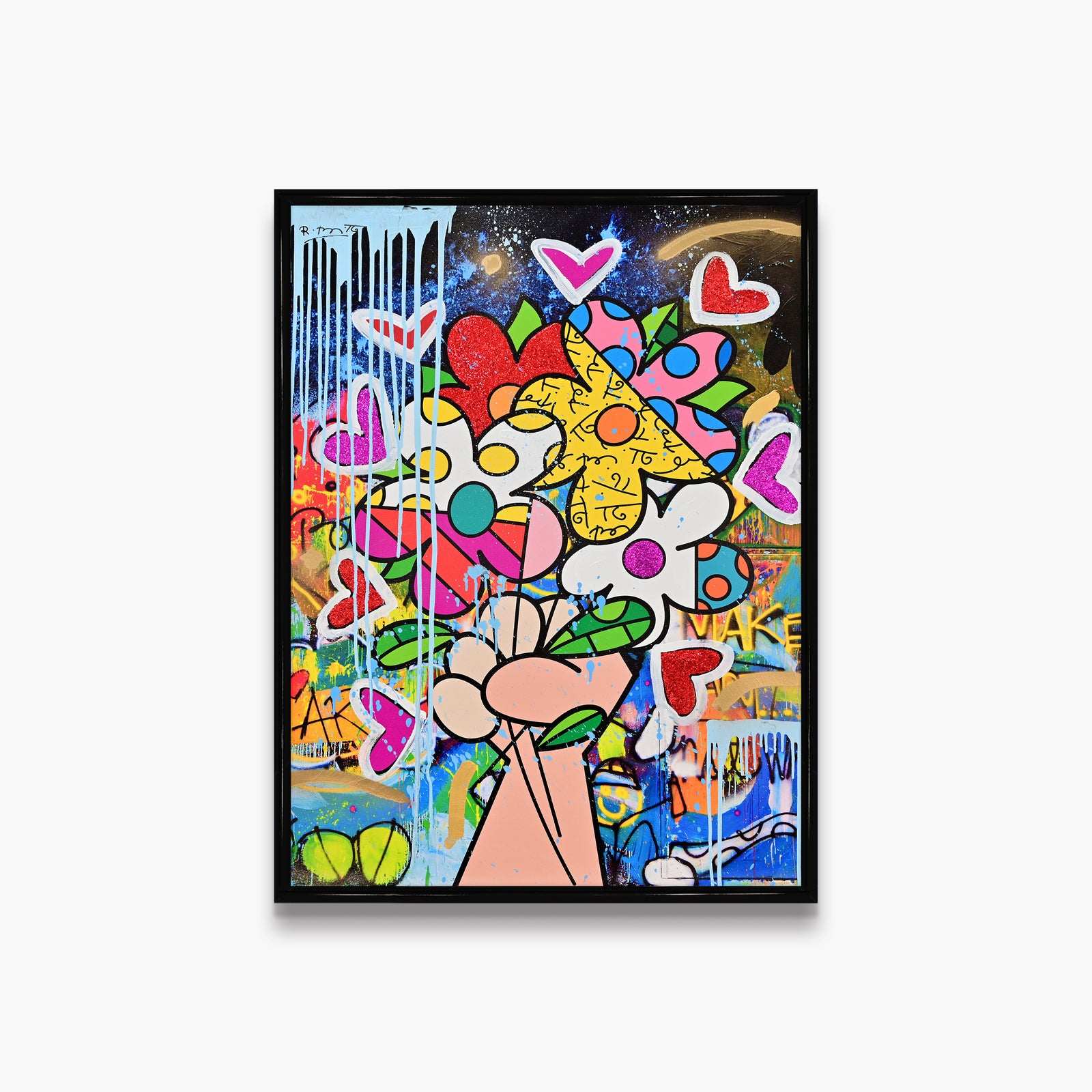 Make Art Not War - Mixed Media Original