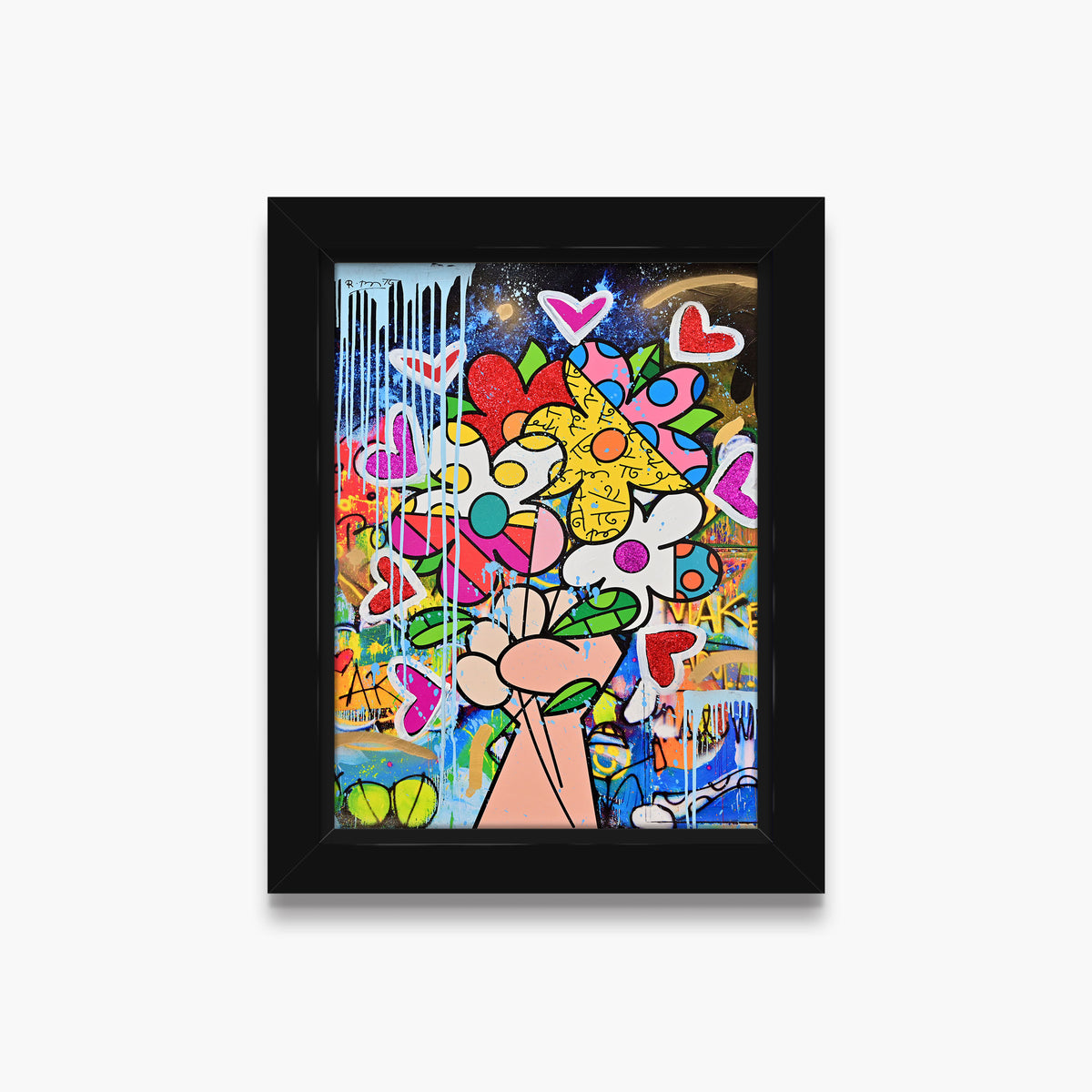 Make Art Not War - Mixed Media Original
