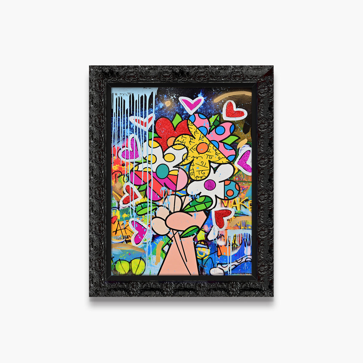 Make Art Not War - Mixed Media Original
