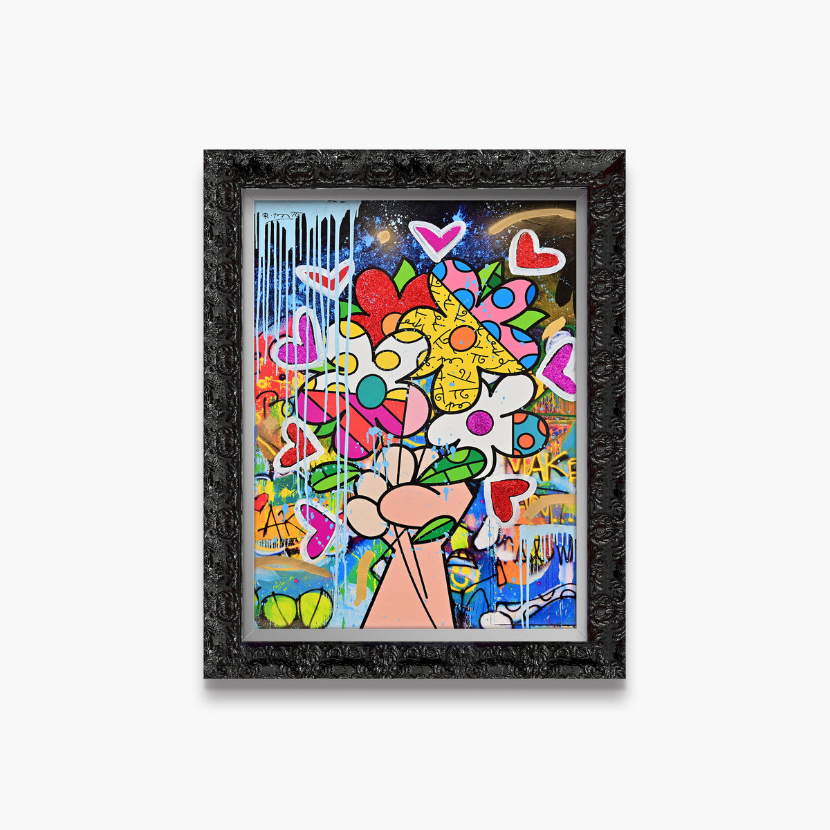 Make Art Not War - Mixed Media Original
