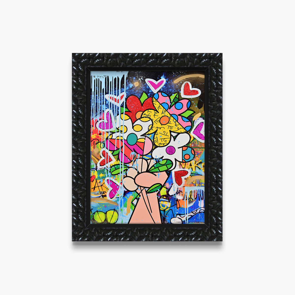 Make Art Not War - Mixed Media Original