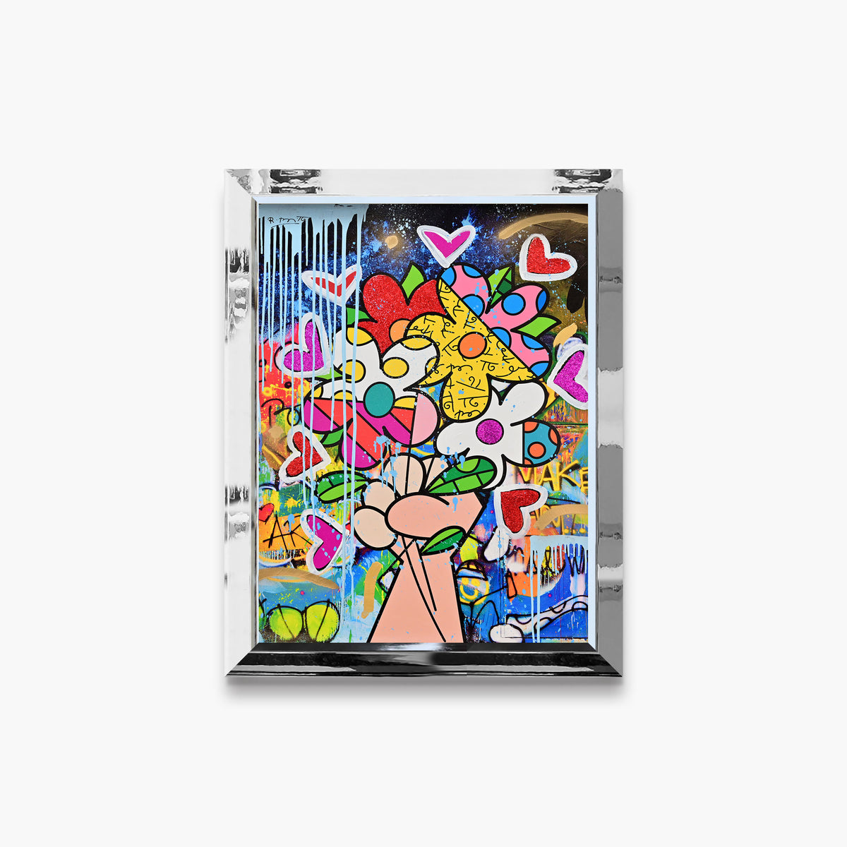Make Art Not War - Mixed Media Original