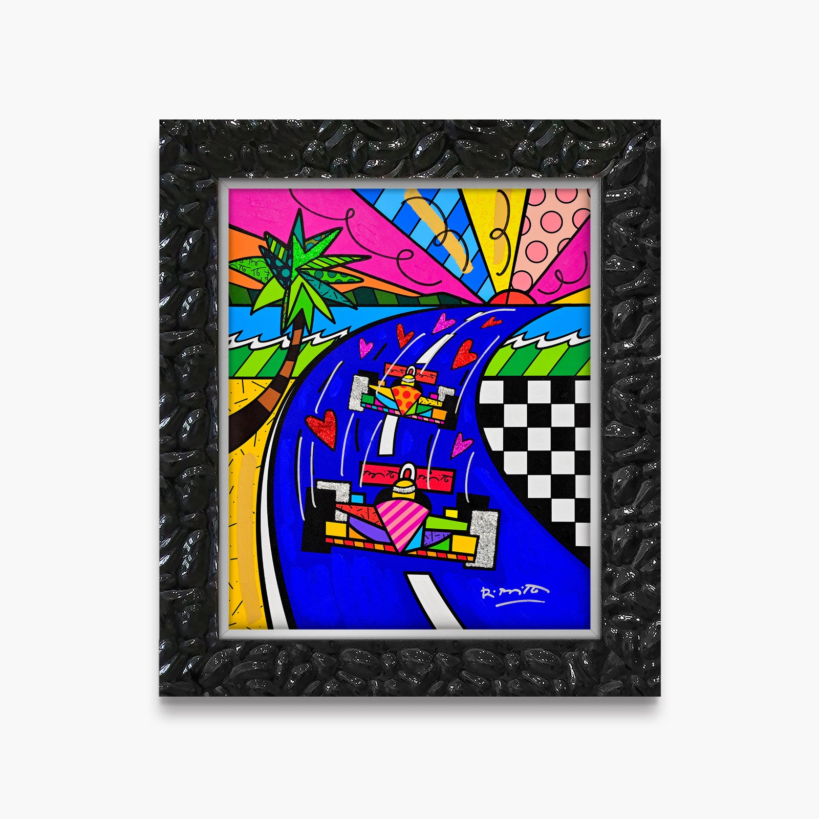 Miami Grand Prix - Mixed Media Original