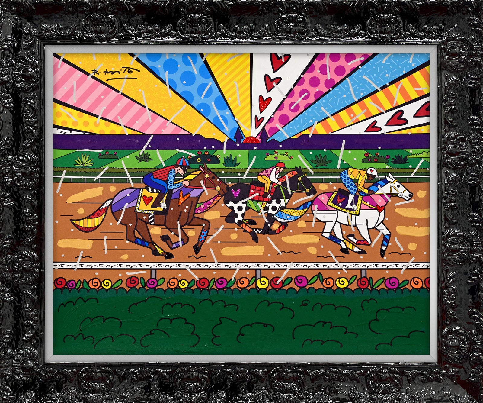 Kentucky Derby - Mixed Media Original