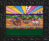 KENTUCKY DERBY - Mixed Media Original