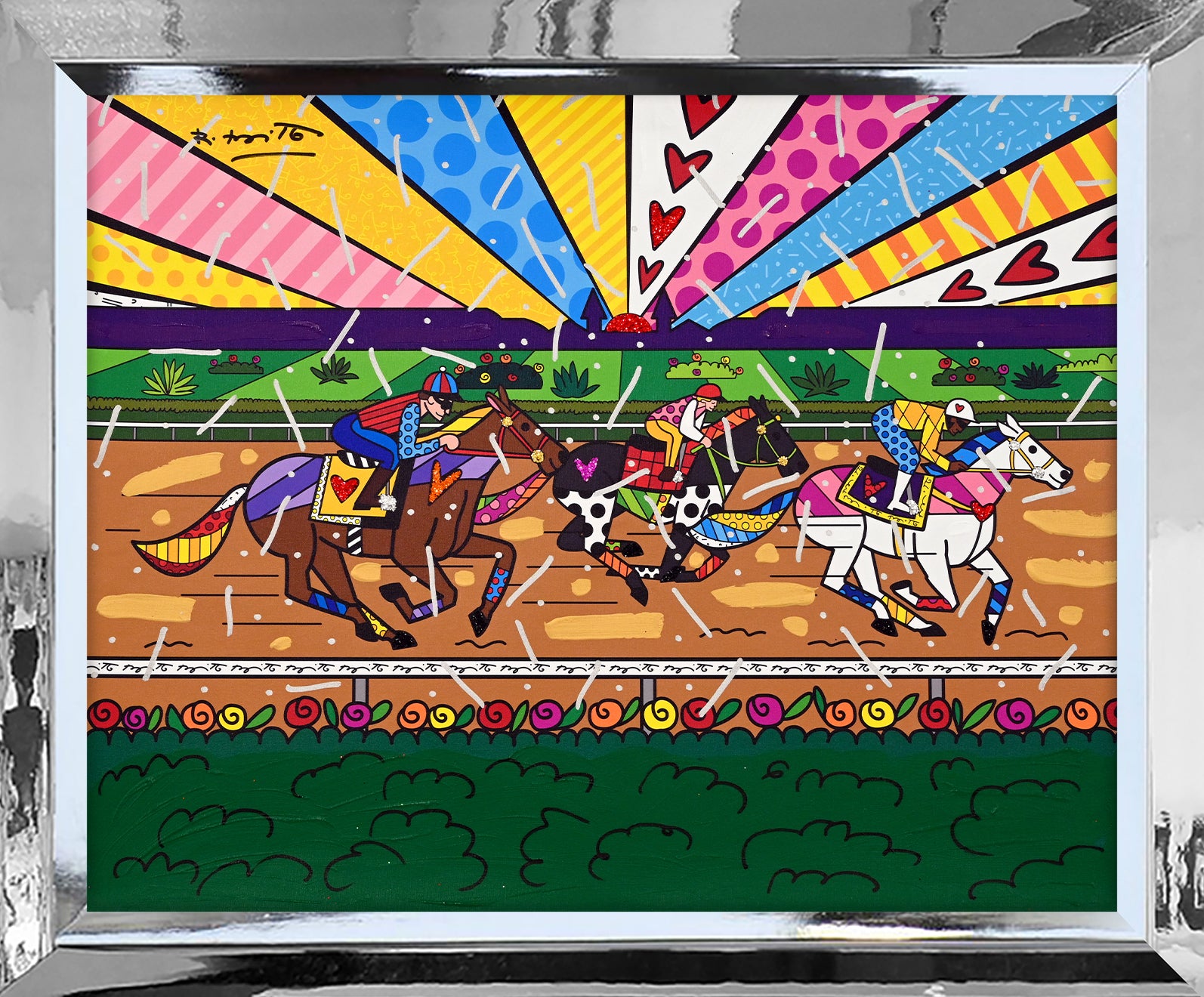Kentucky Derby - Mixed Media Original