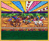 KENTUCKY DERBY - Mixed Media Original