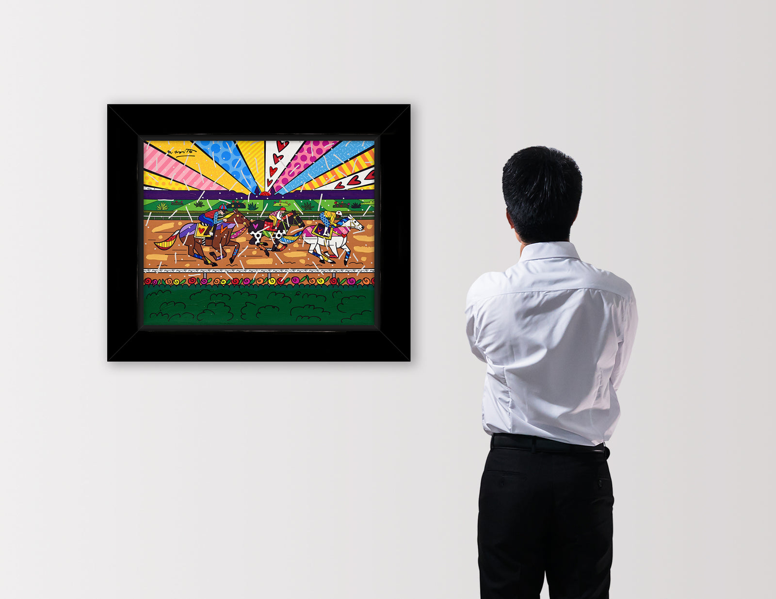 Kentucky Derby - Mixed Media Original