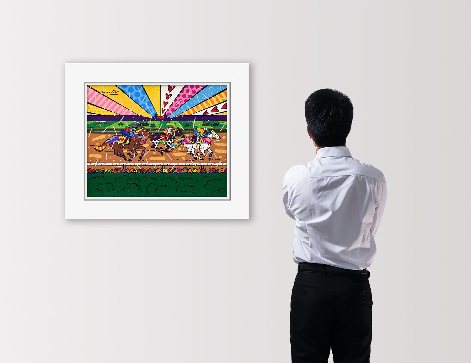 Kentucky Derby - Mixed Media Original