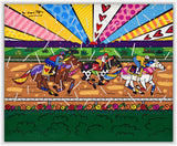 KENTUCKY DERBY - Mixed Media Original