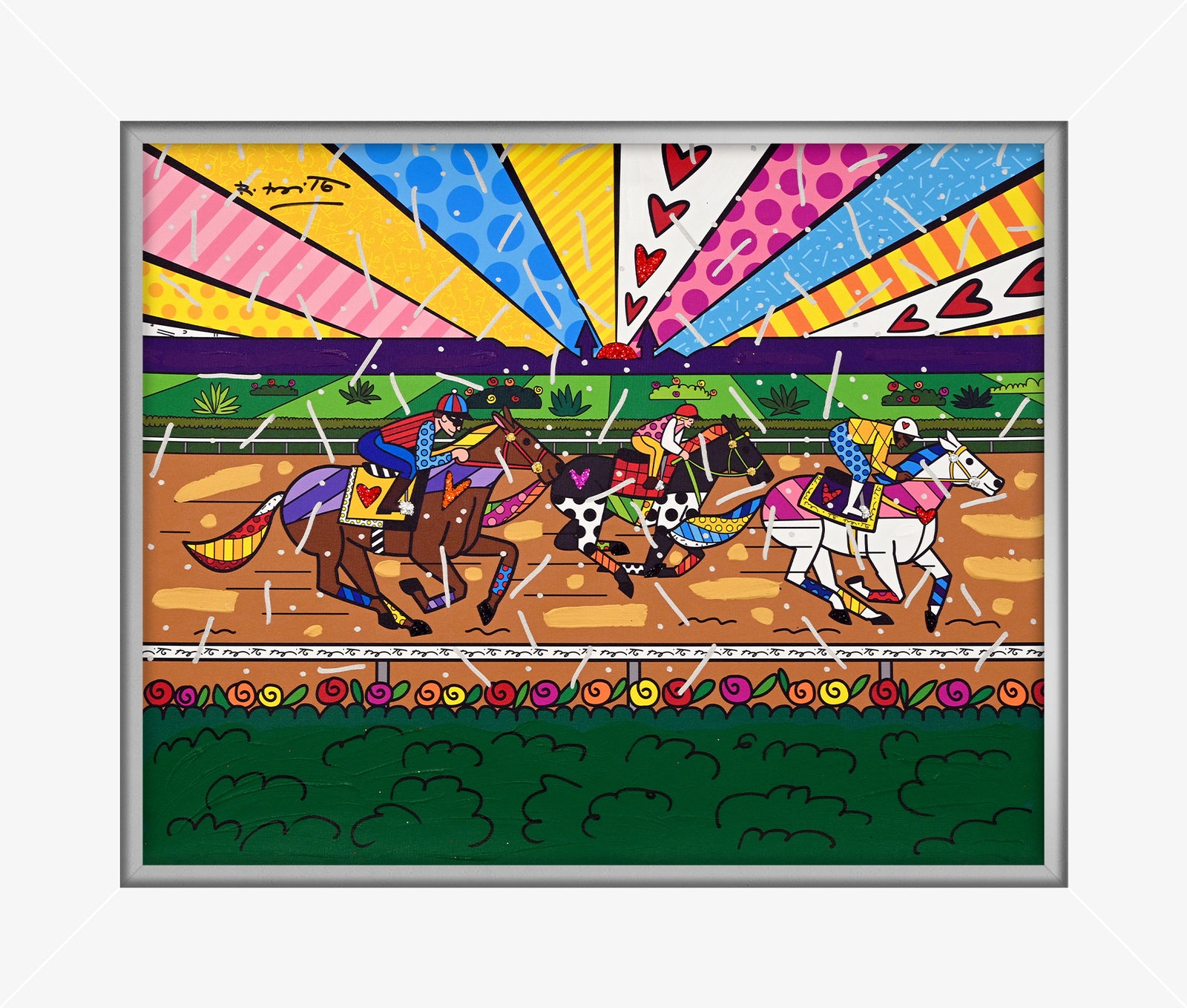 Kentucky Derby - Mixed Media Original