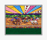 KENTUCKY DERBY - Mixed Media Original