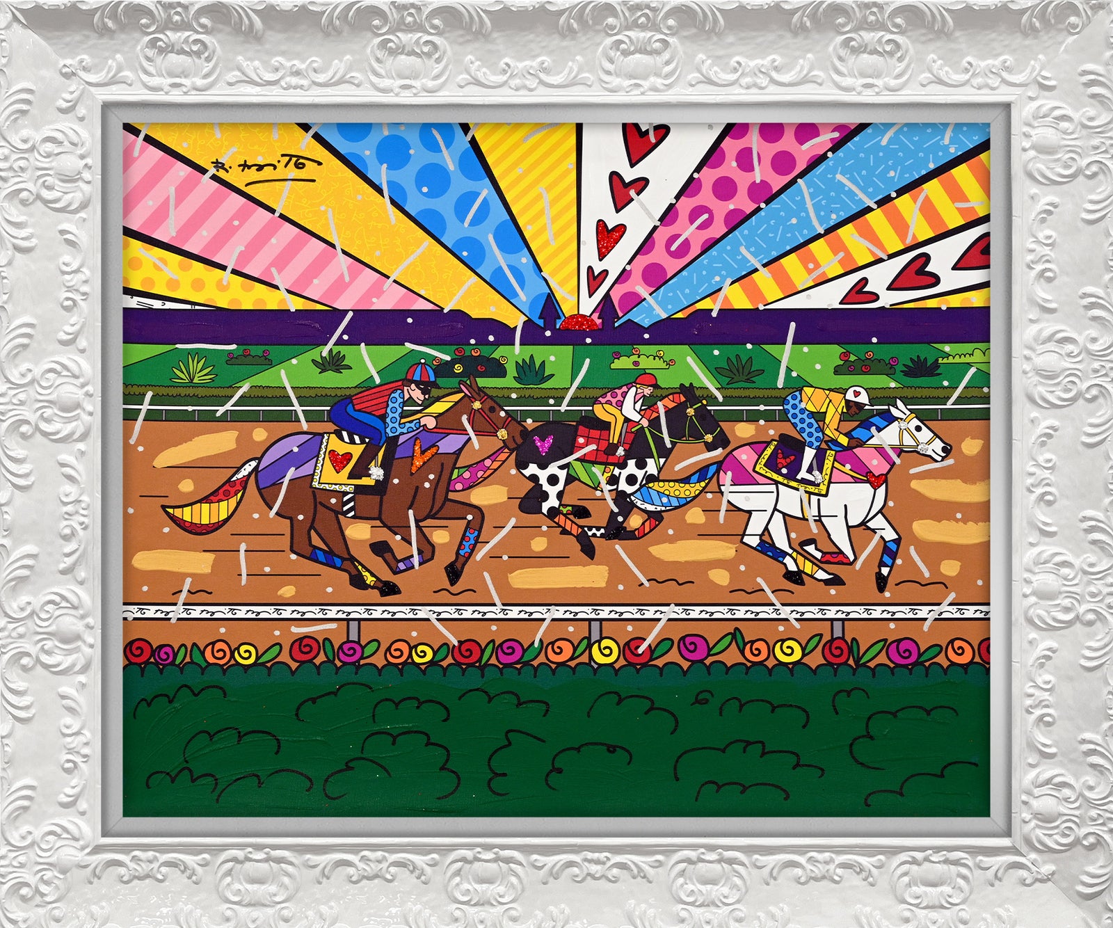 Kentucky Derby - Mixed Media Original