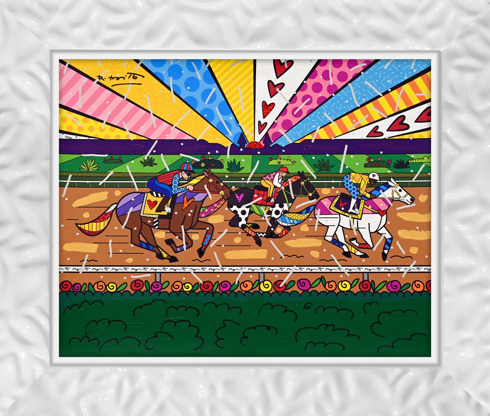 Kentucky Derby - Mixed Media Original