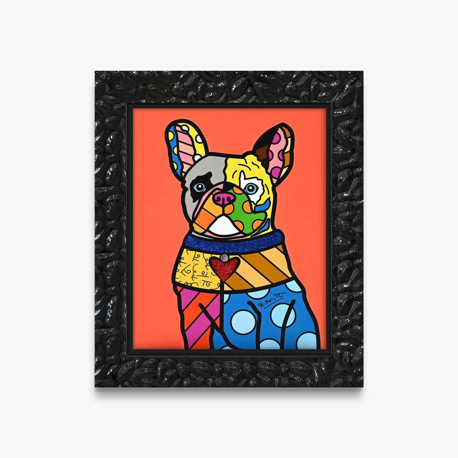 Frenchie - Mixed Media Original