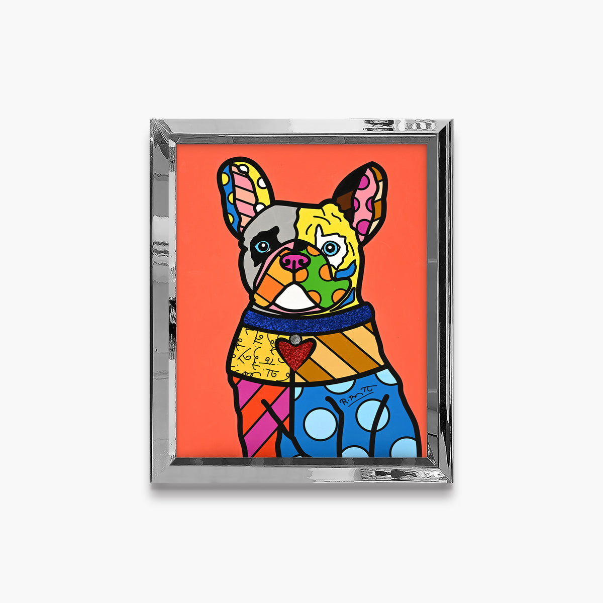 Frenchie - Mixed Media Original