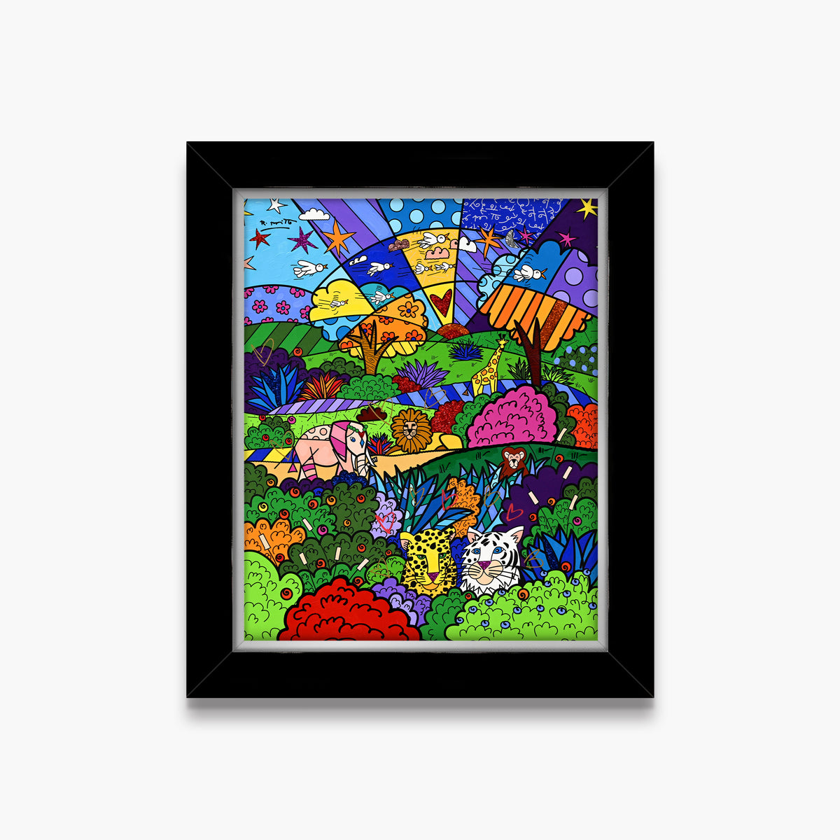 Safari Adventure - Mixed Media Original