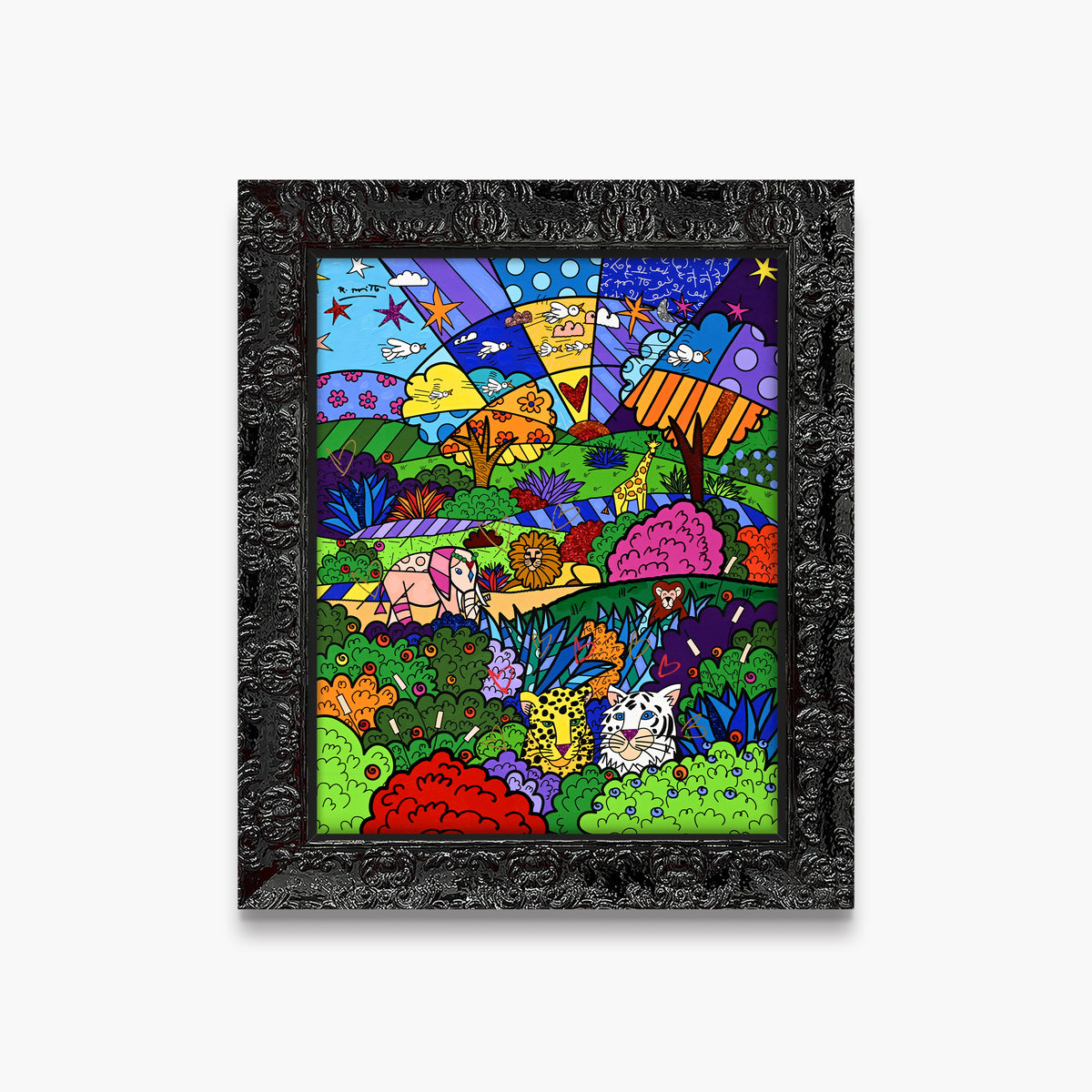Safari Adventure - Mixed Media Original