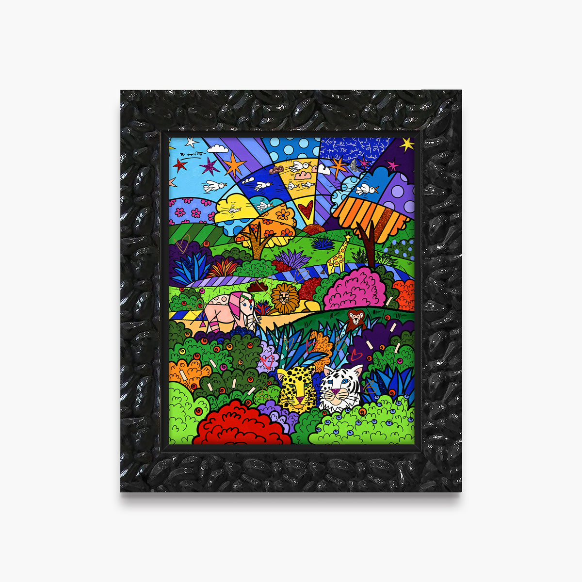 Safari Adventure - Mixed Media Original