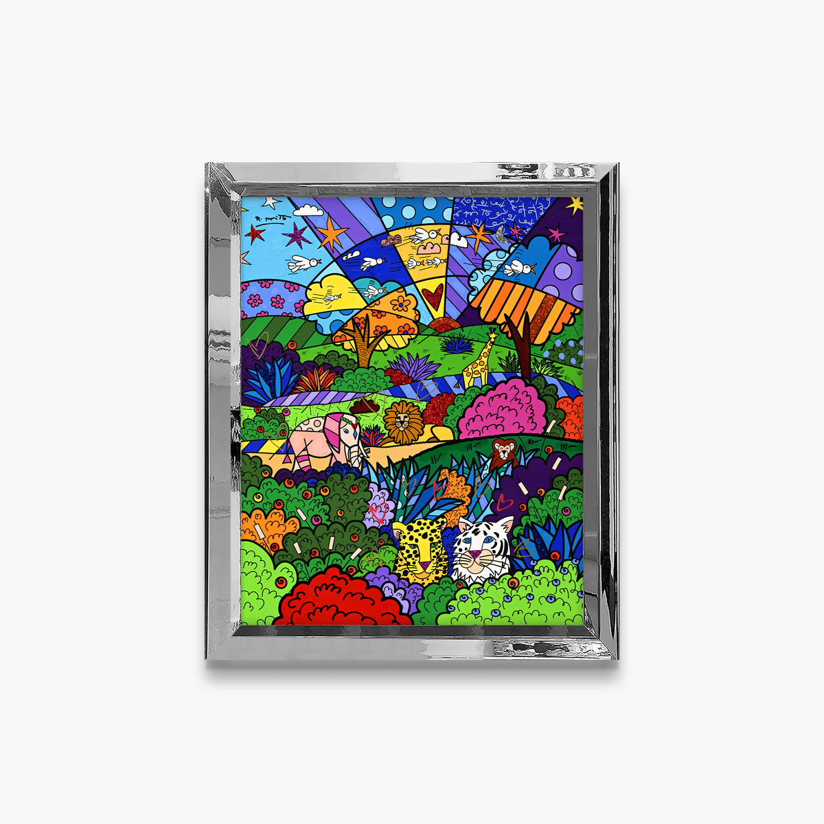 Safari Adventure - Mixed Media Original