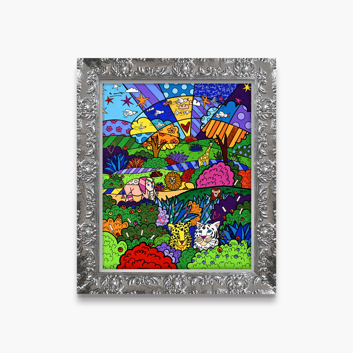 Safari Adventure - Mixed Media Original
