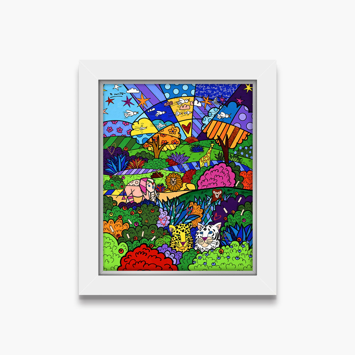 Safari Adventure - Mixed Media Original