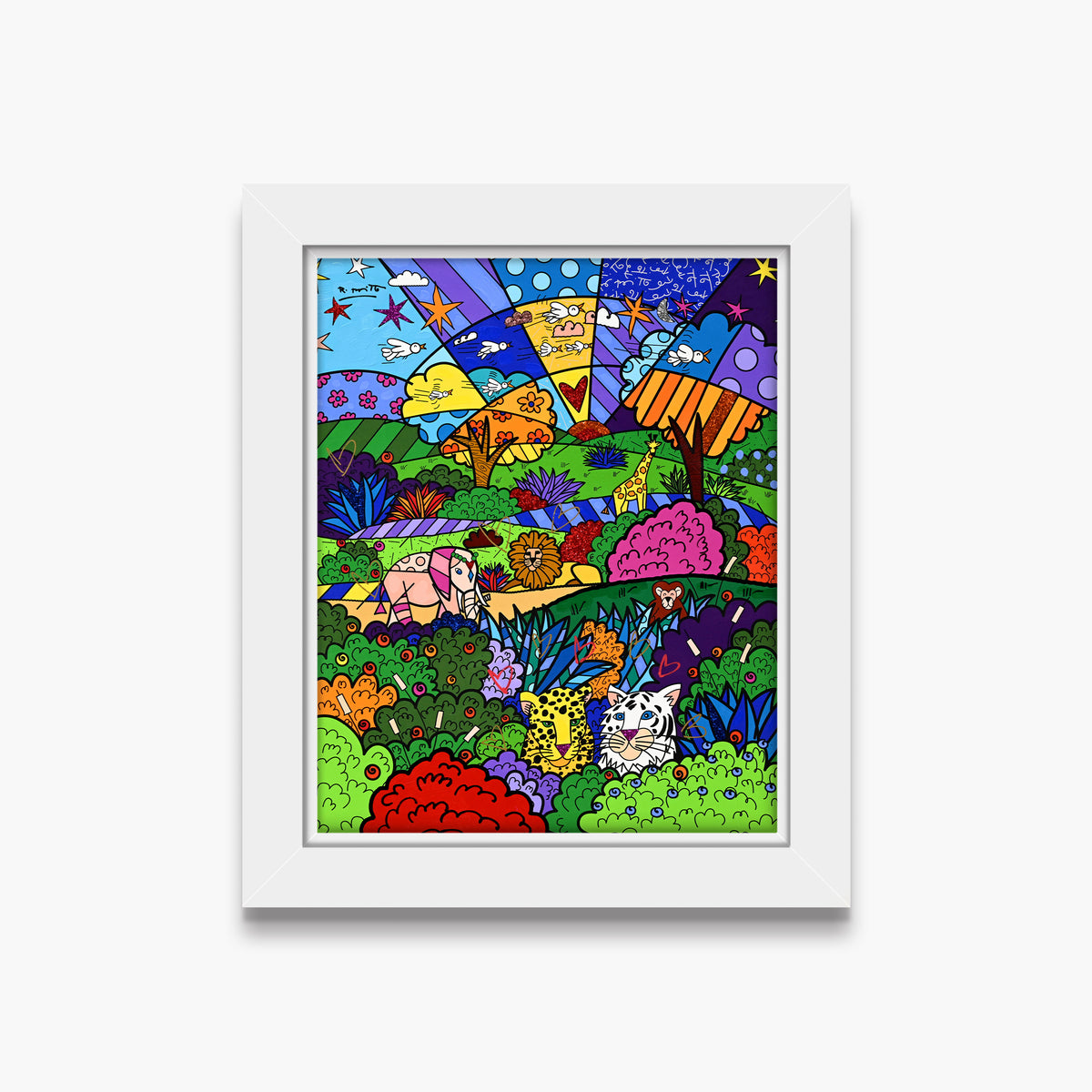 Safari Adventure - Mixed Media Original