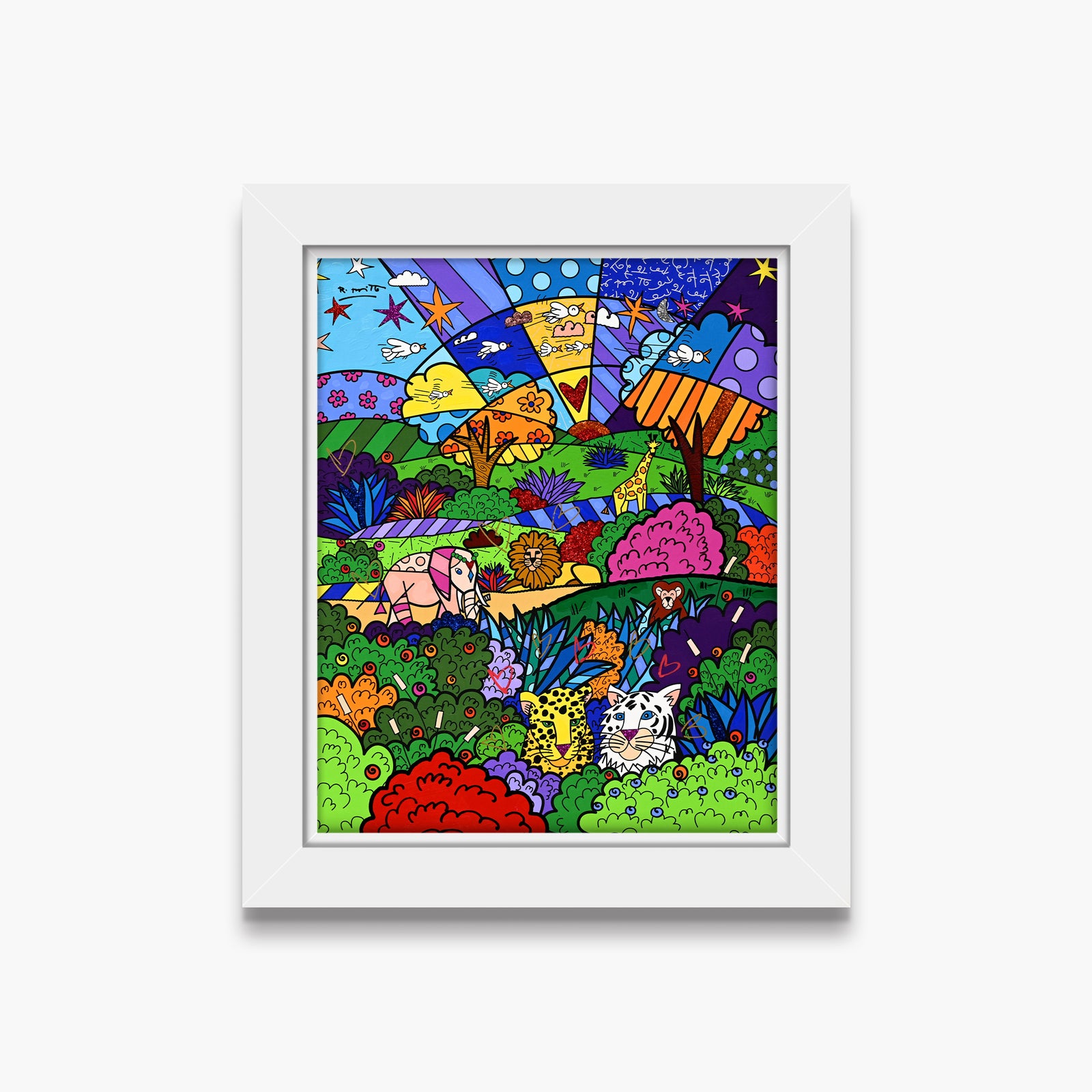 Safari Adventure - Mixed Media Original
