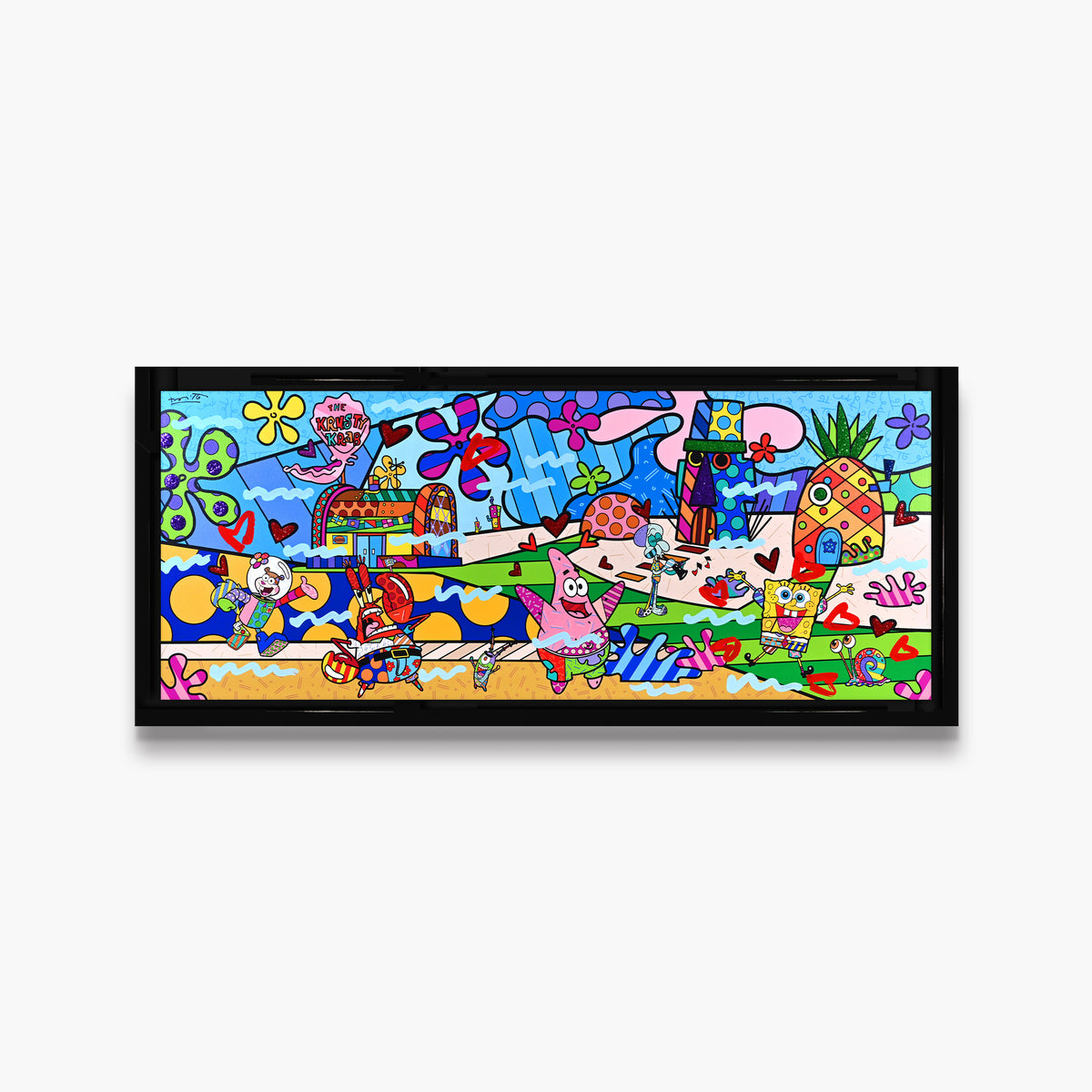 Bikini Bottom - Mixed Media Original